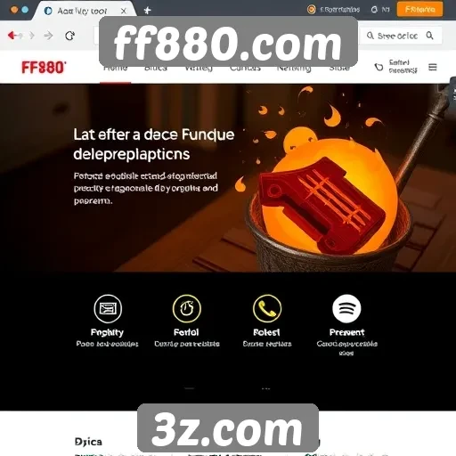 Explorando a interface do usuário do ff880.com